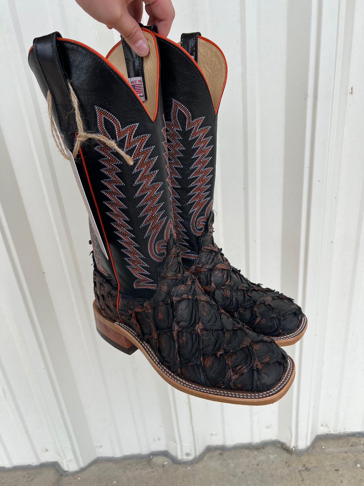 Anderson Bean Rusty Crush Big Bass Boots (S3018)