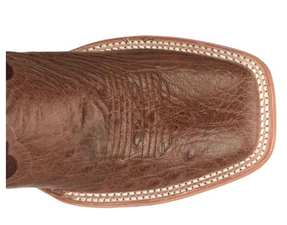 Tony Lama Tinrose Tabac Smooth Ostrich (SA6208)