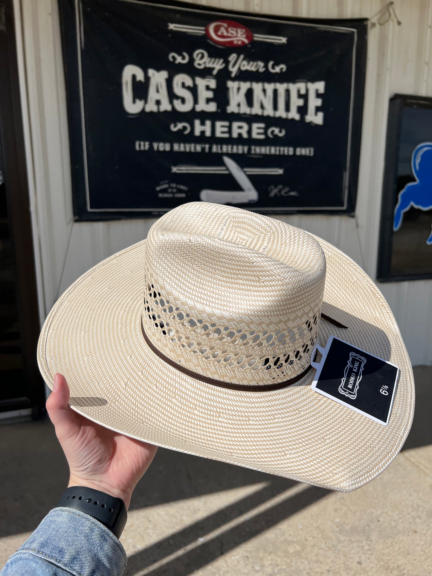 Rodeo King Maverick Open Range Straw Hat