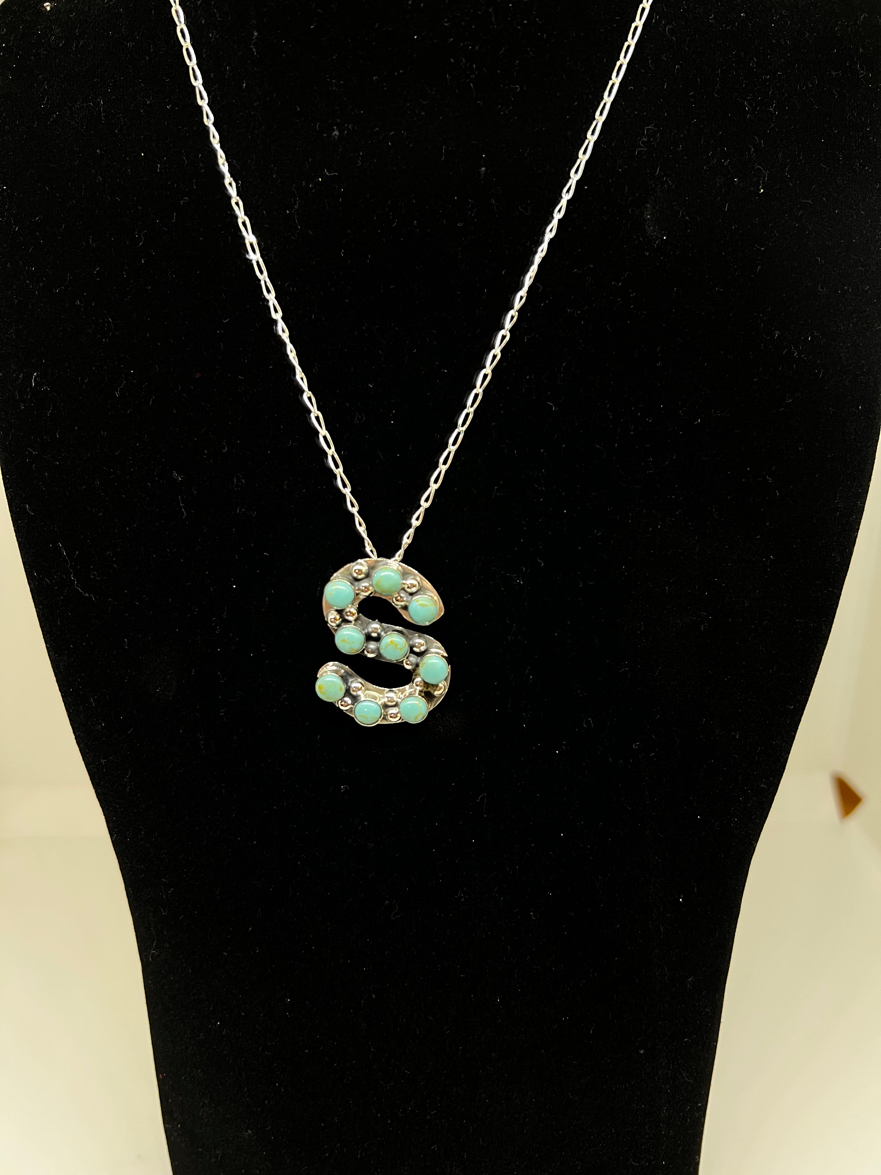 Turquoise Letters