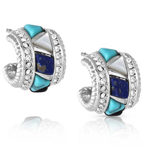 Load image into Gallery viewer, Night Fall Cobblestone Earrings
