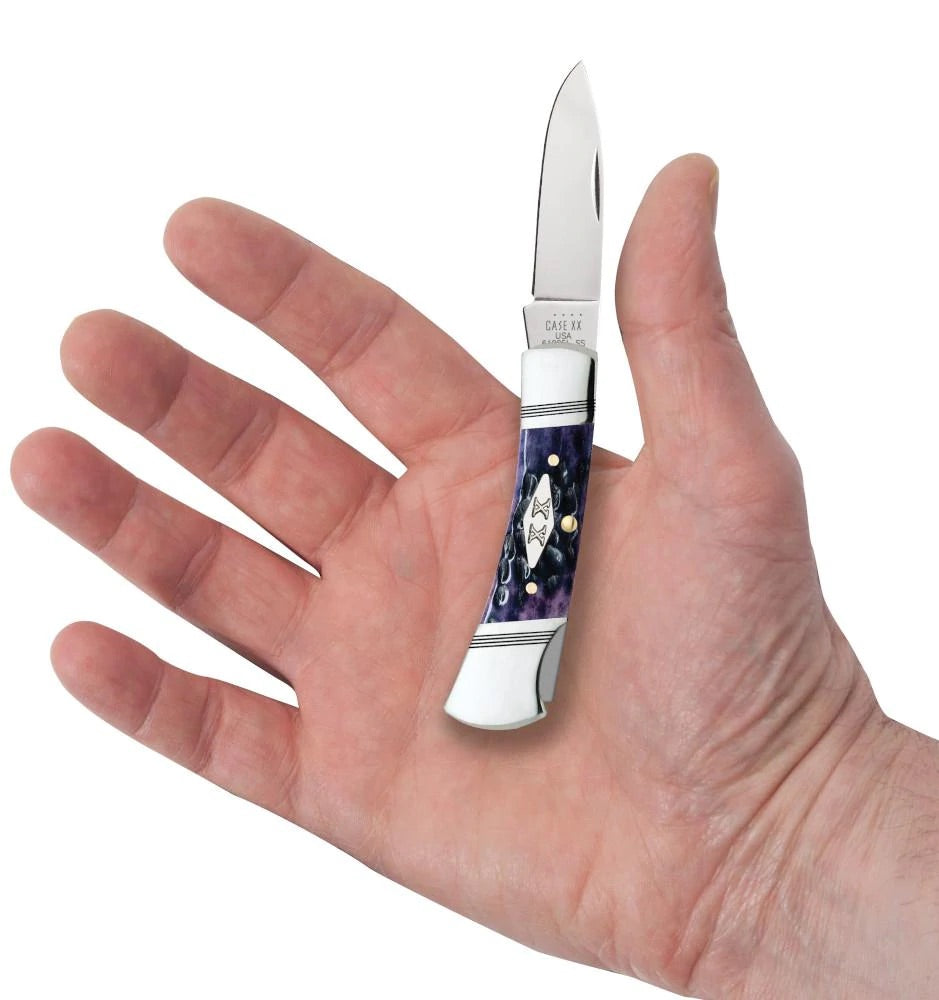 Case Purple Bone Standard Jig Lockback (31621)