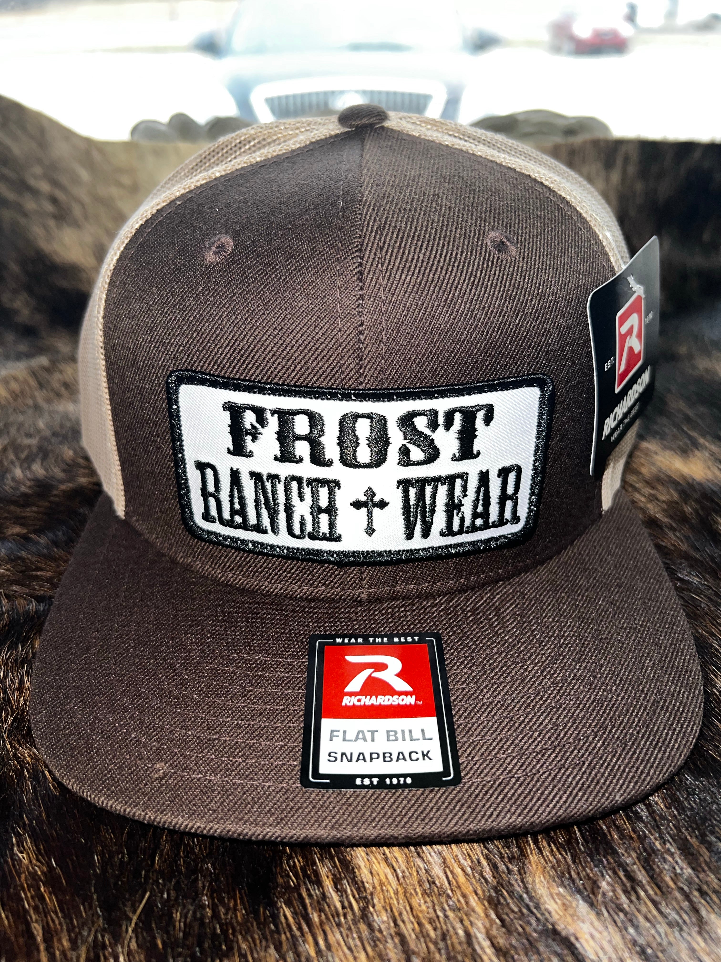 Frost Ranch Wear Patch Caps