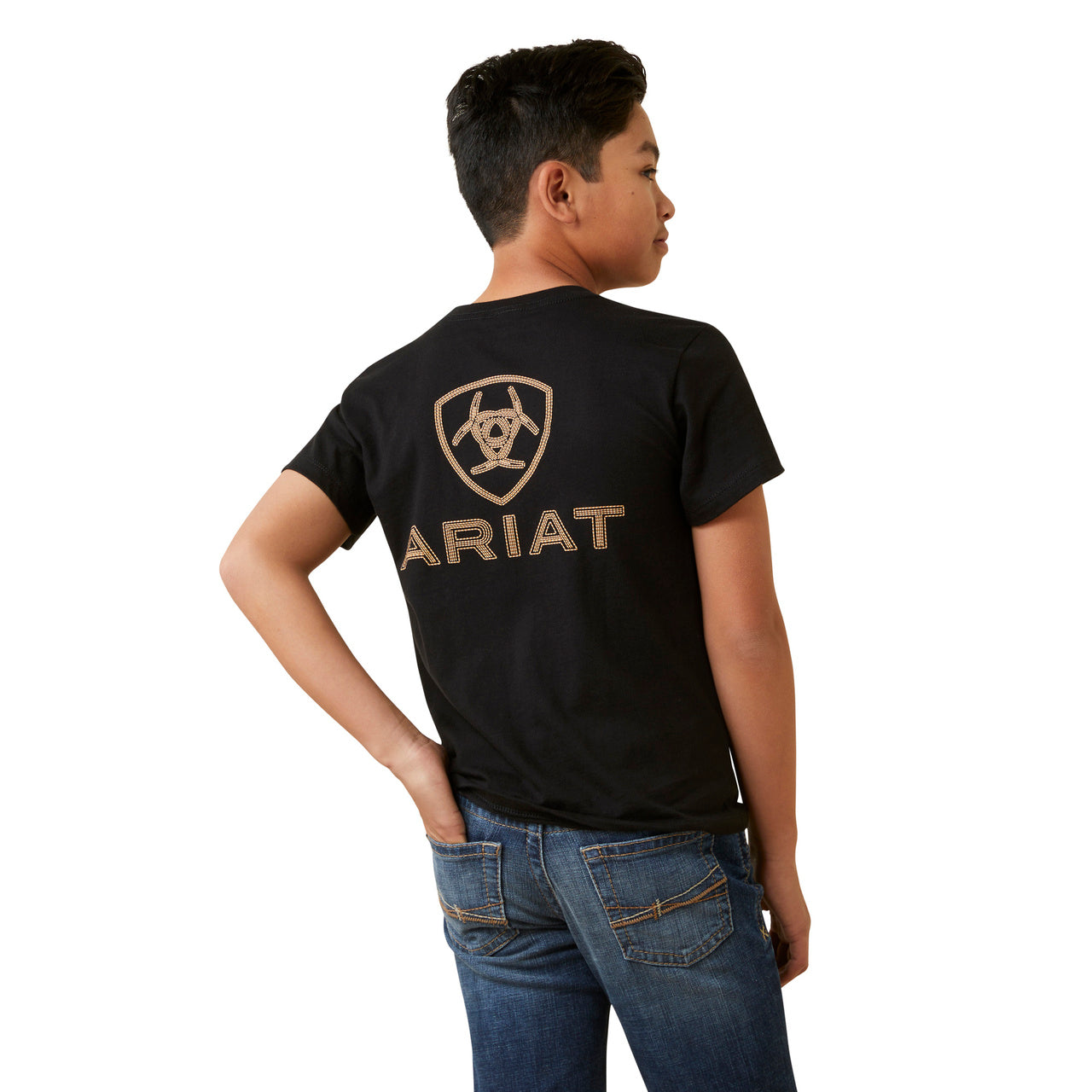 Ariat Boys Boot Stitch Tee