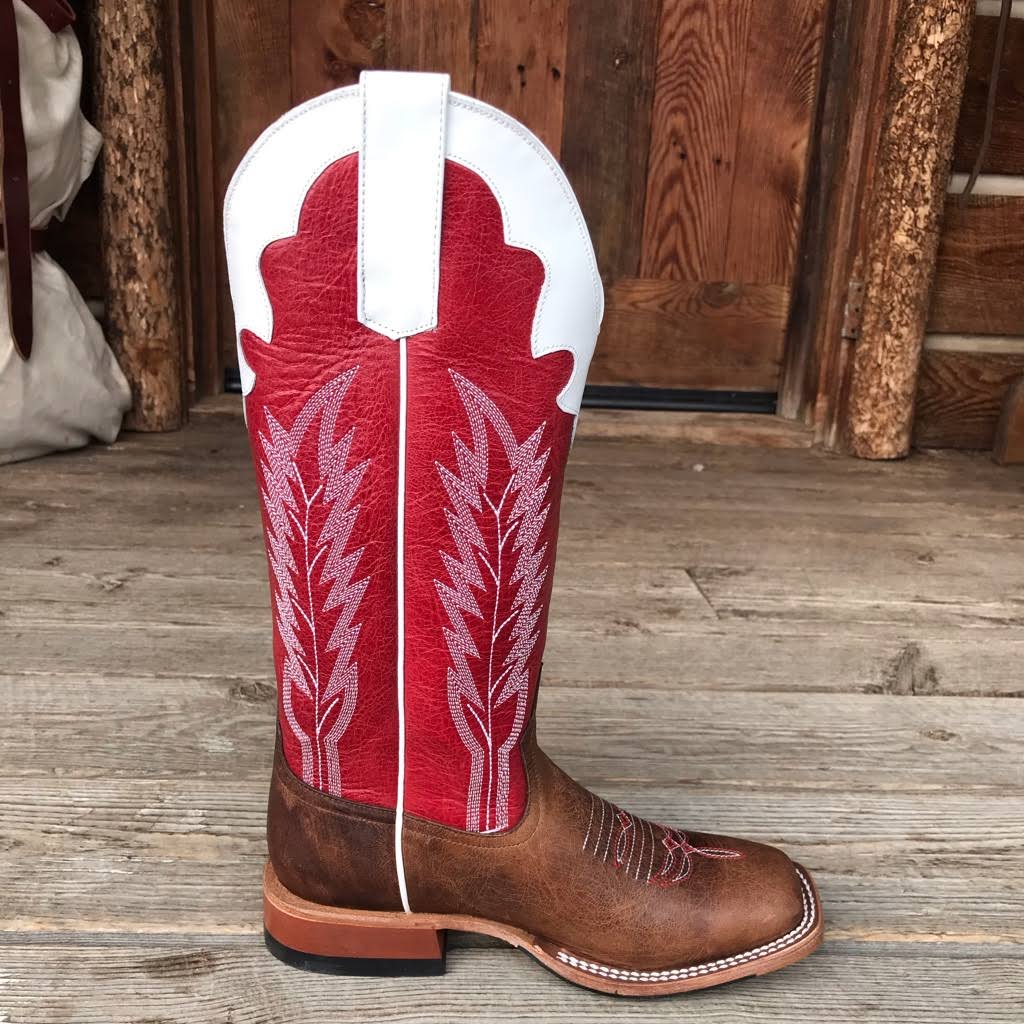 Kid's Anderson Bean Rodeo Red Saddle Mad Tog Cowboy Boot (7087)