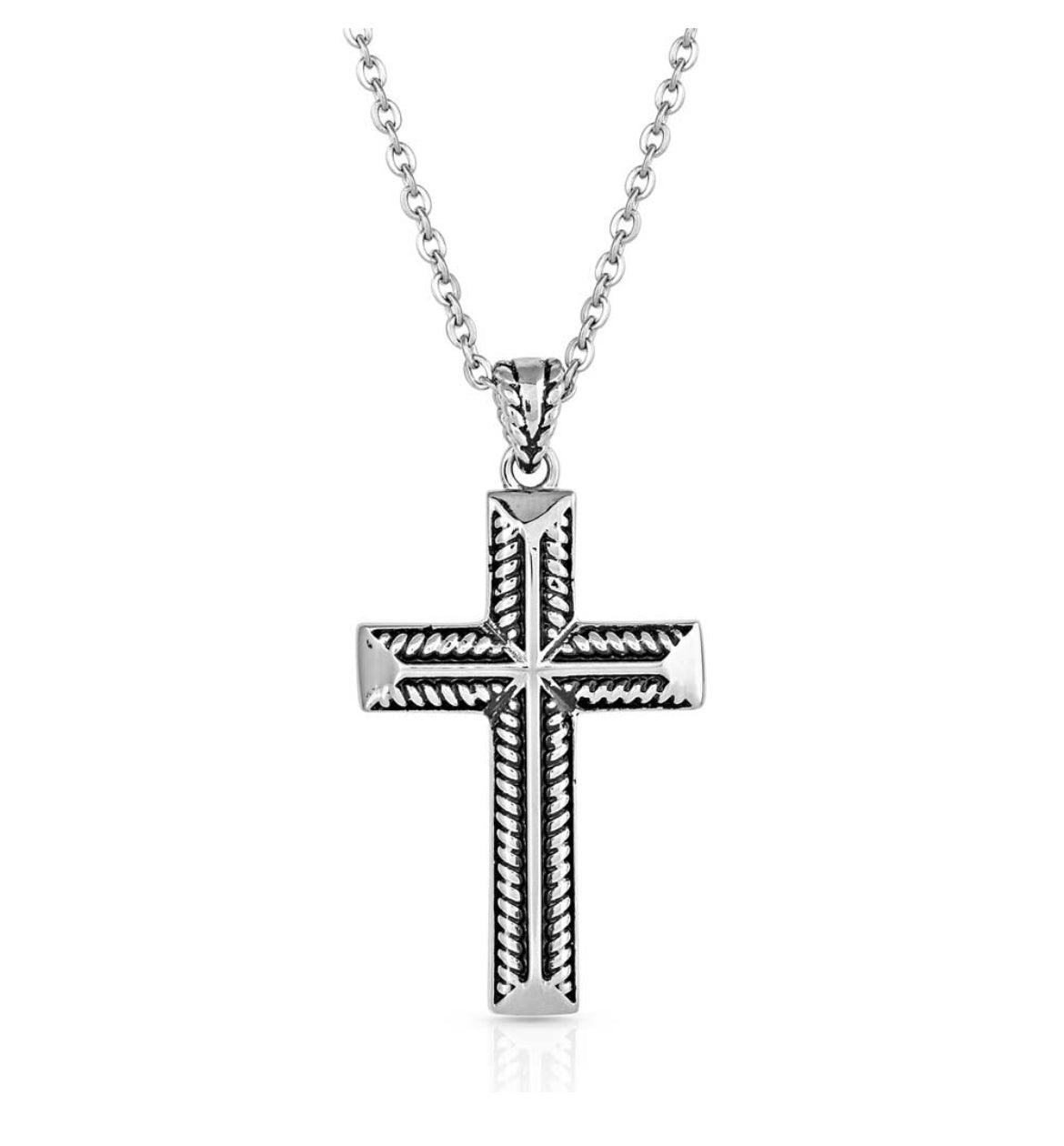 Amplified Faith Cross Necklace