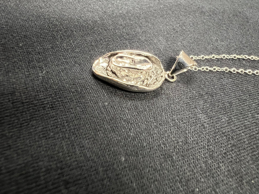 Cowboy Hat Charm Necklace