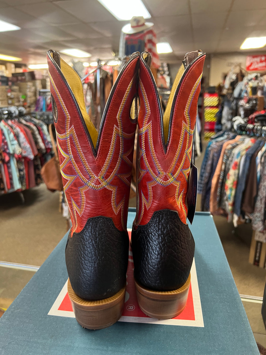 Tony Lama Ronan Chocolate Cowhide (SA2010)