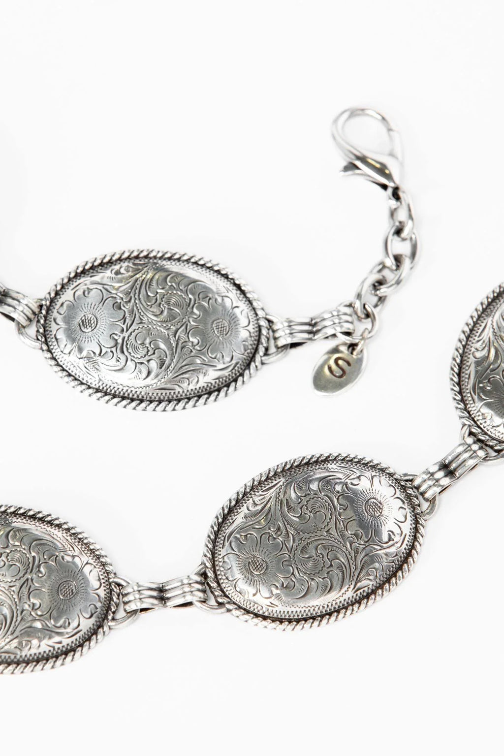 Tony Lama Women's Nicole Concho Link Belt