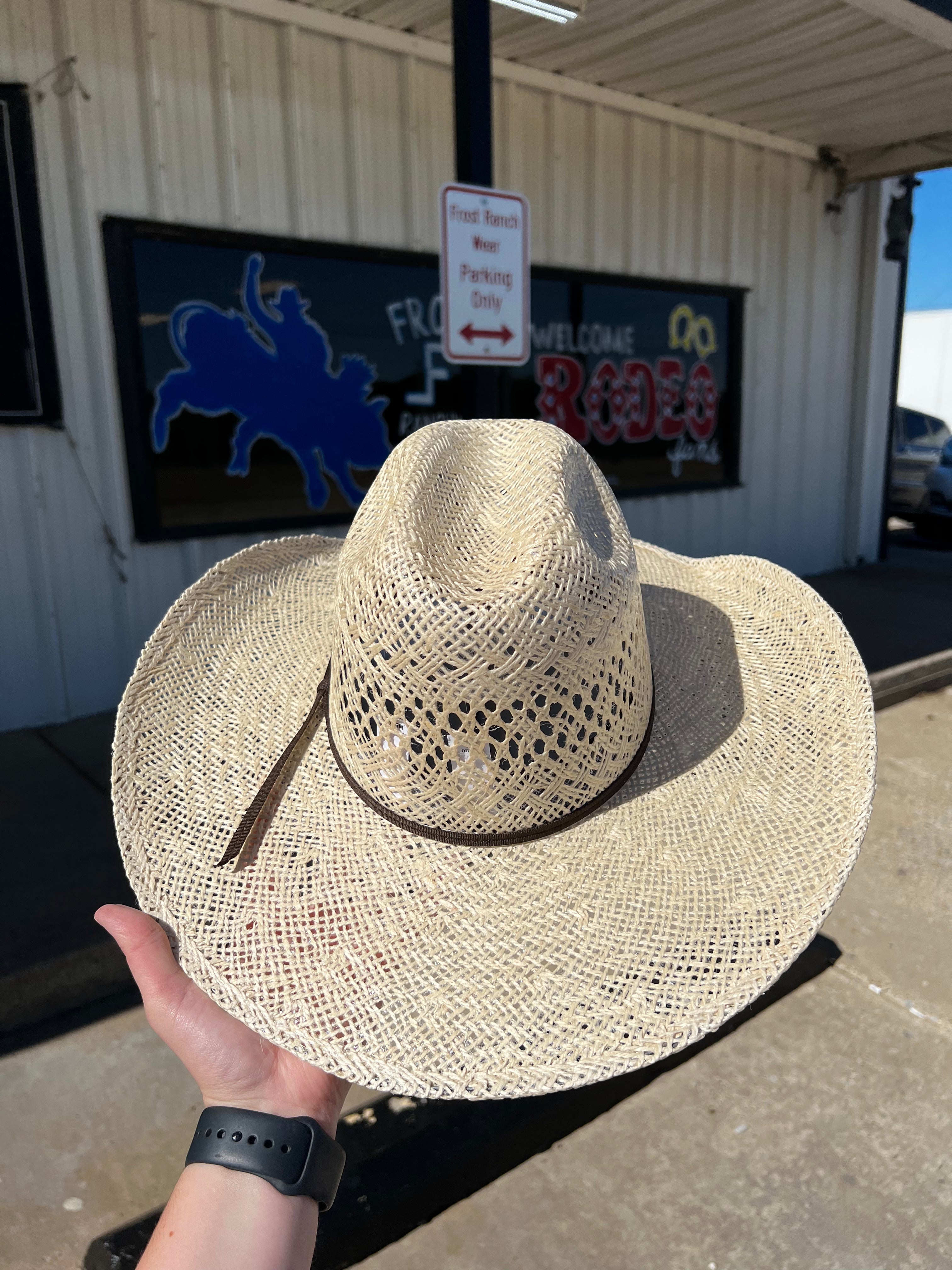 Rodeo King Quenten Jute Straw Hat