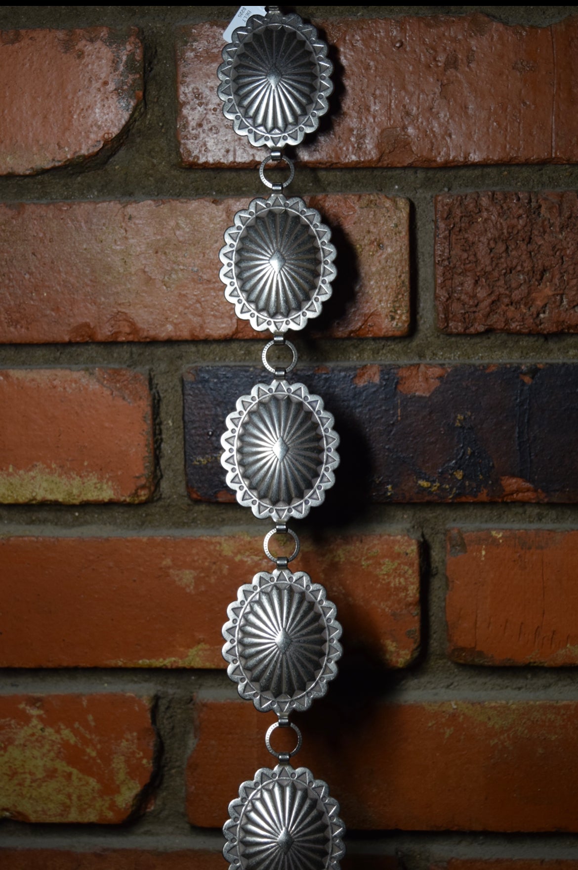 Tara Nickel Silver Concho Belt