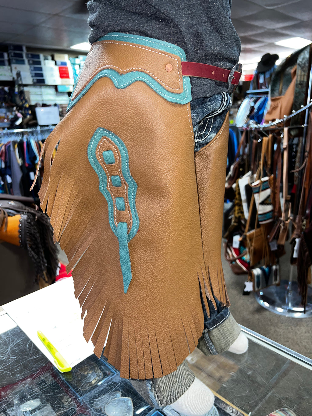 Rockin’ Y Saddlery Kid Chinks