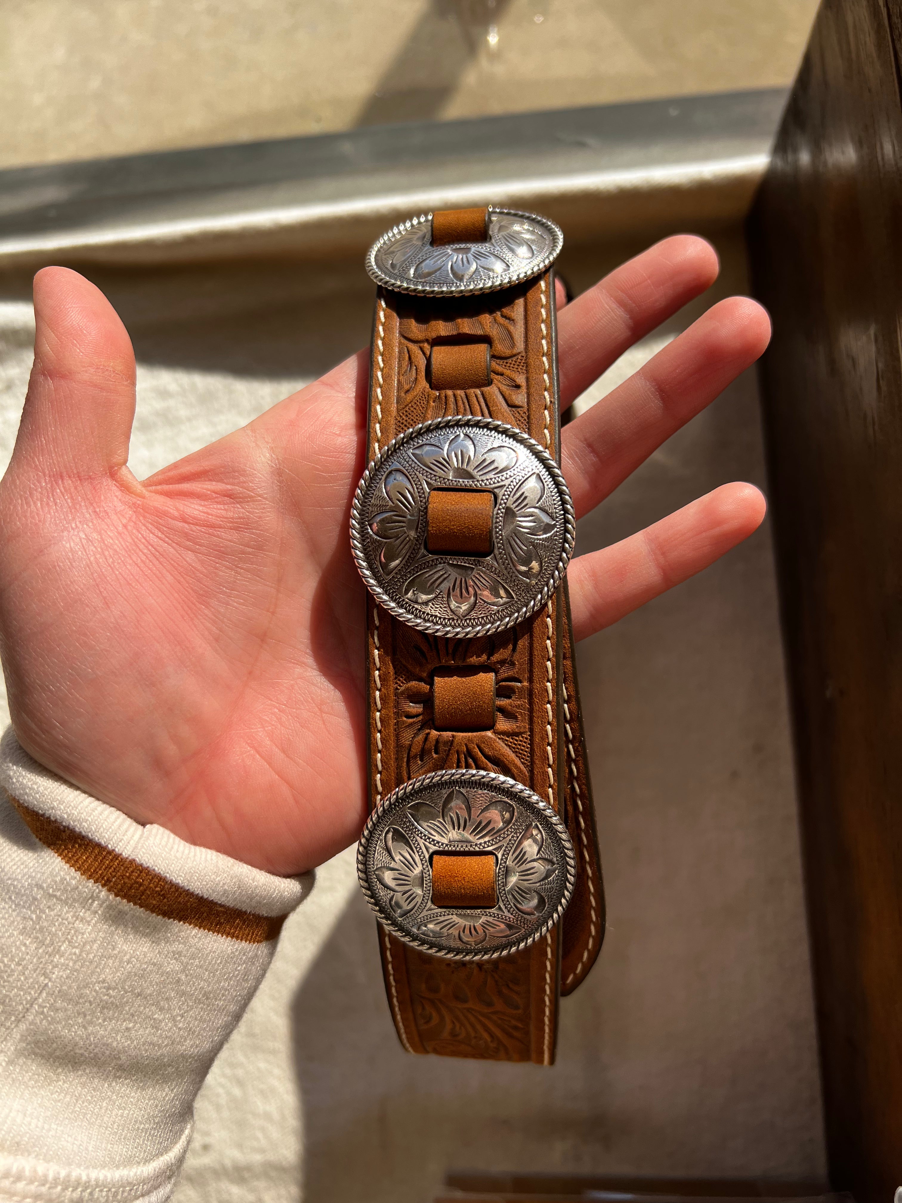 Tony Lama Women’s Concho Belt (c51309)