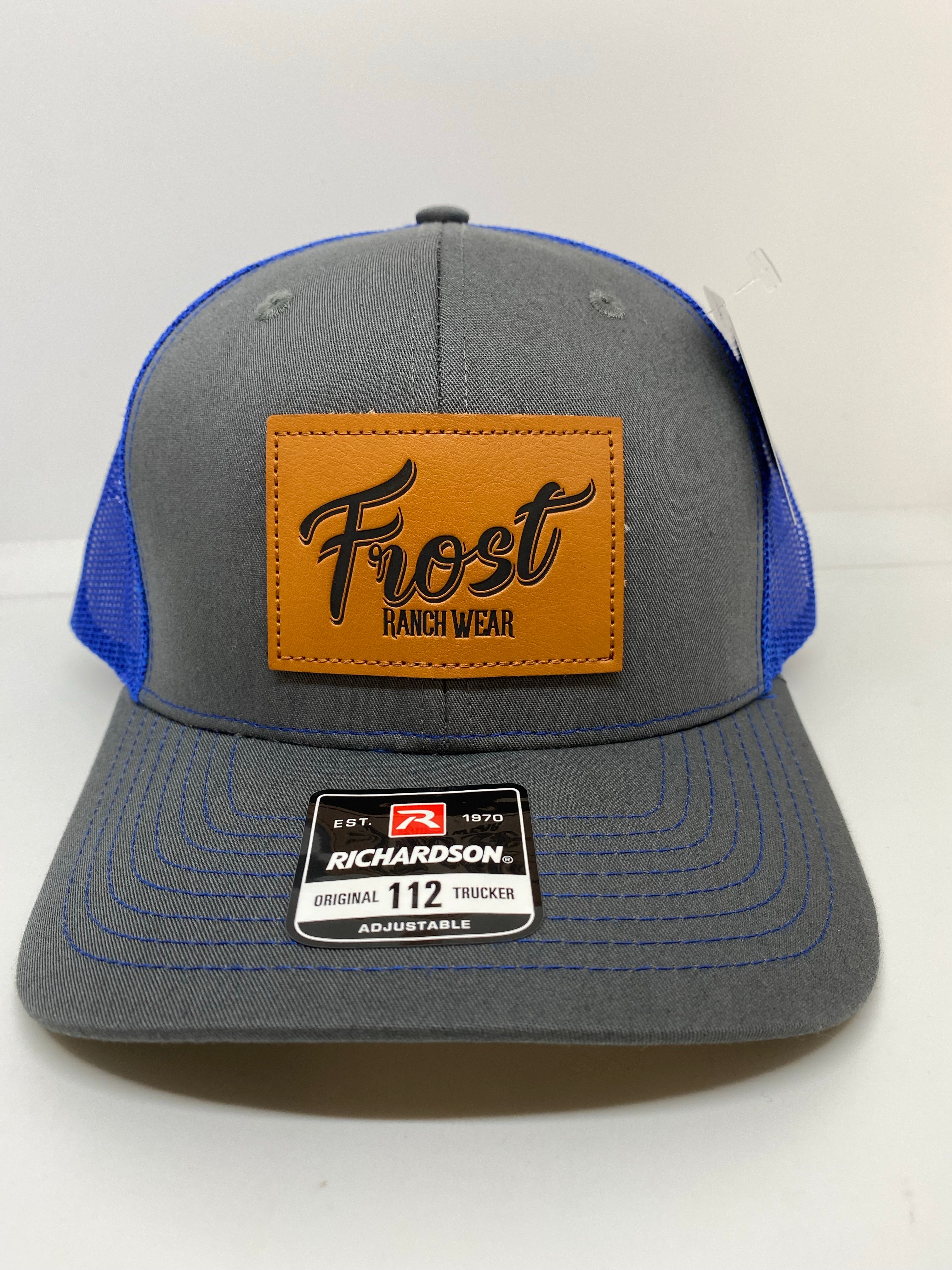 Frost Ranch Wear Leather Patch Cap
