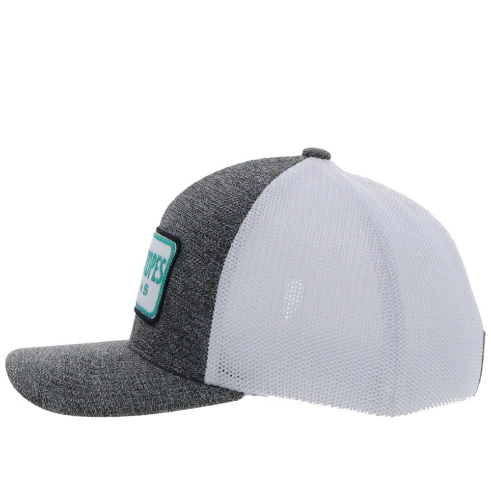 Hooey Cactus Ropes Grey/White Cap