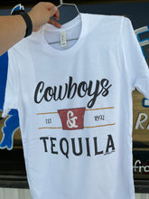 Load image into Gallery viewer, Cowboys &amp; Tequila Tee
