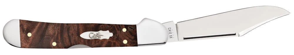 Smooth Brown Maple Burl Wood Mini CopperLock®