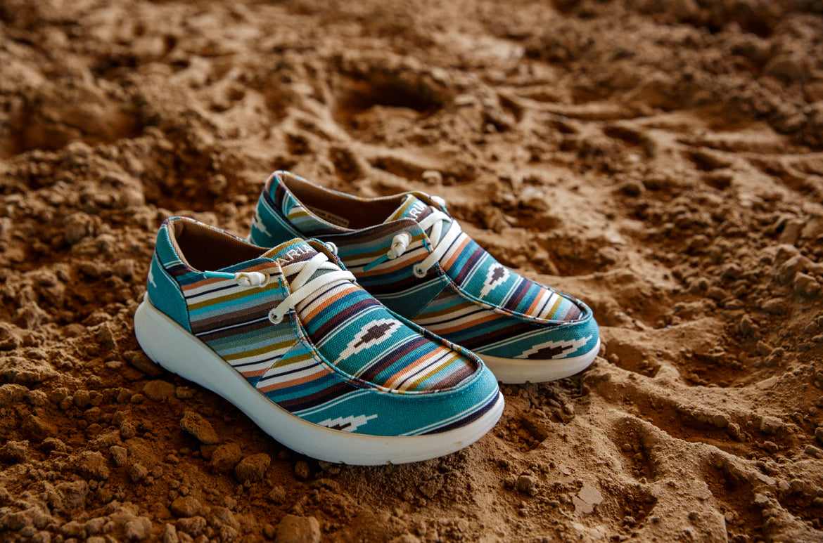 Ariat Women’s Hilo Shoes in Turquoise Serape