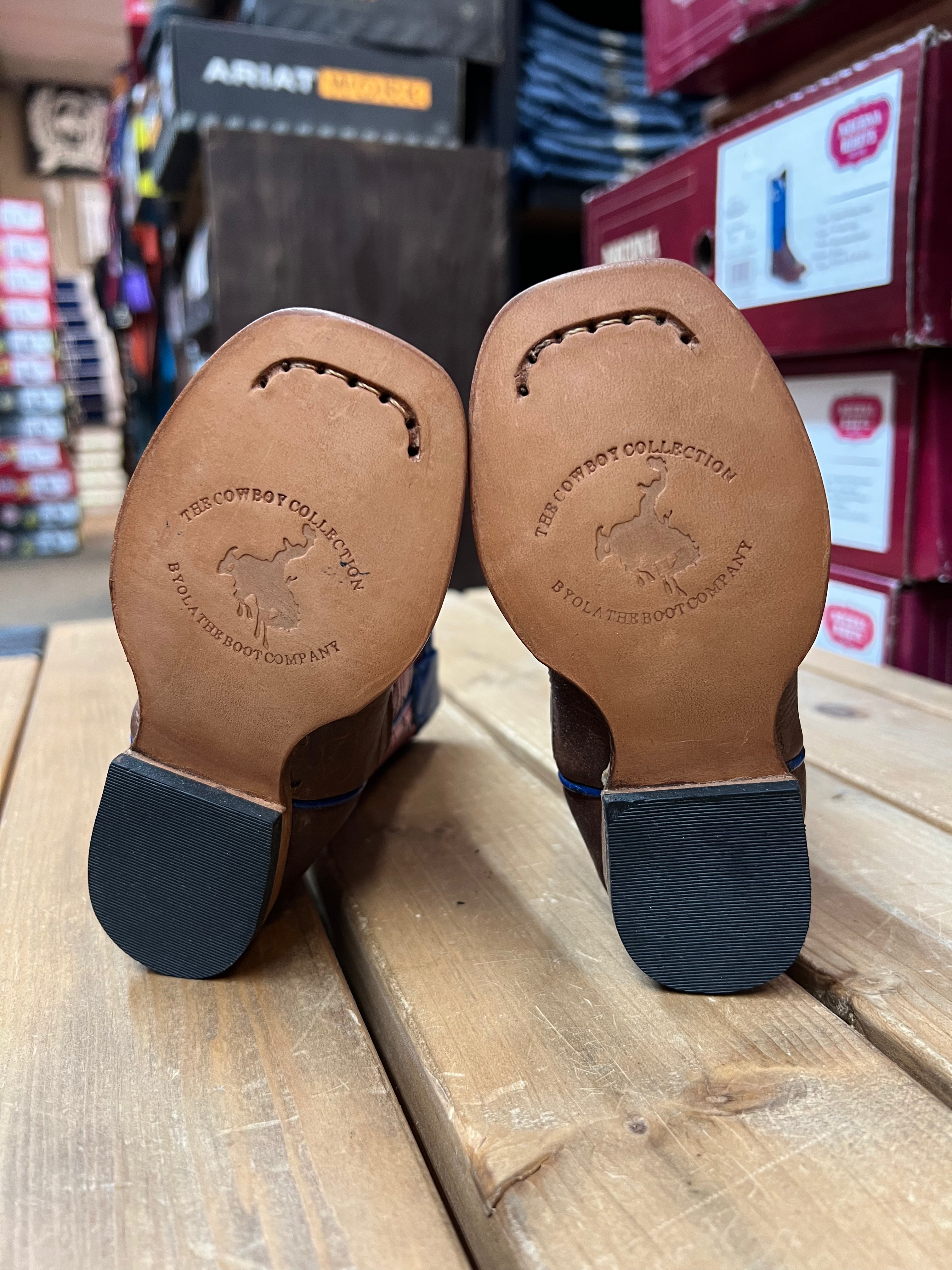 Olathe Kids Red Spider Tall Top Boots (Ok42)