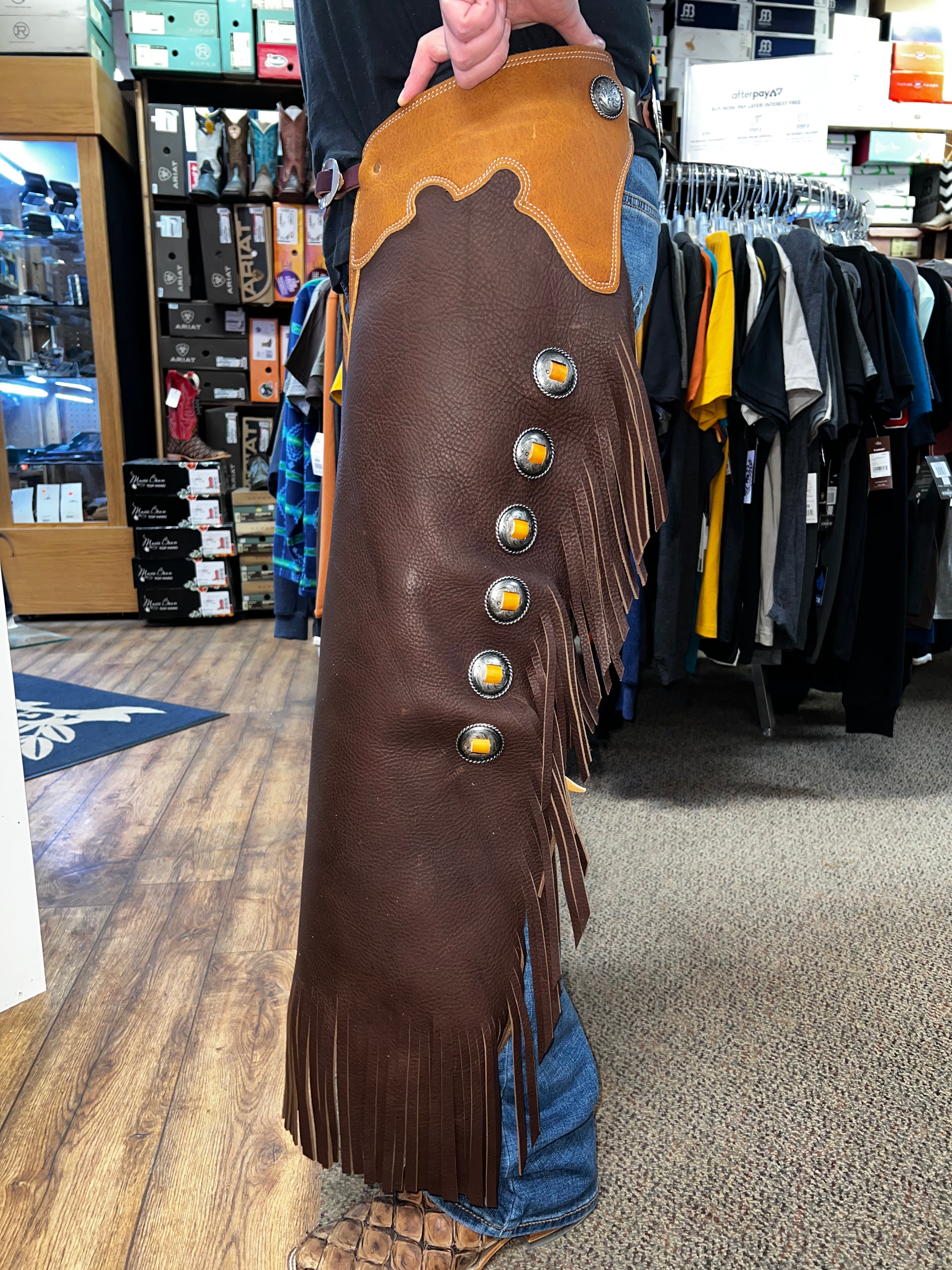 Rockin’ Y Saddlery Adult Medium Chinks