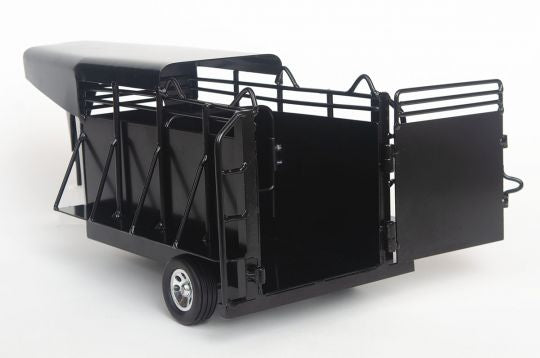 Little Buster Gooseneck Half Top Trailer Black