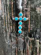 Load image into Gallery viewer, The Turquoise Cross Pendant
