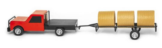 Bumper Hitch Hay Trailer