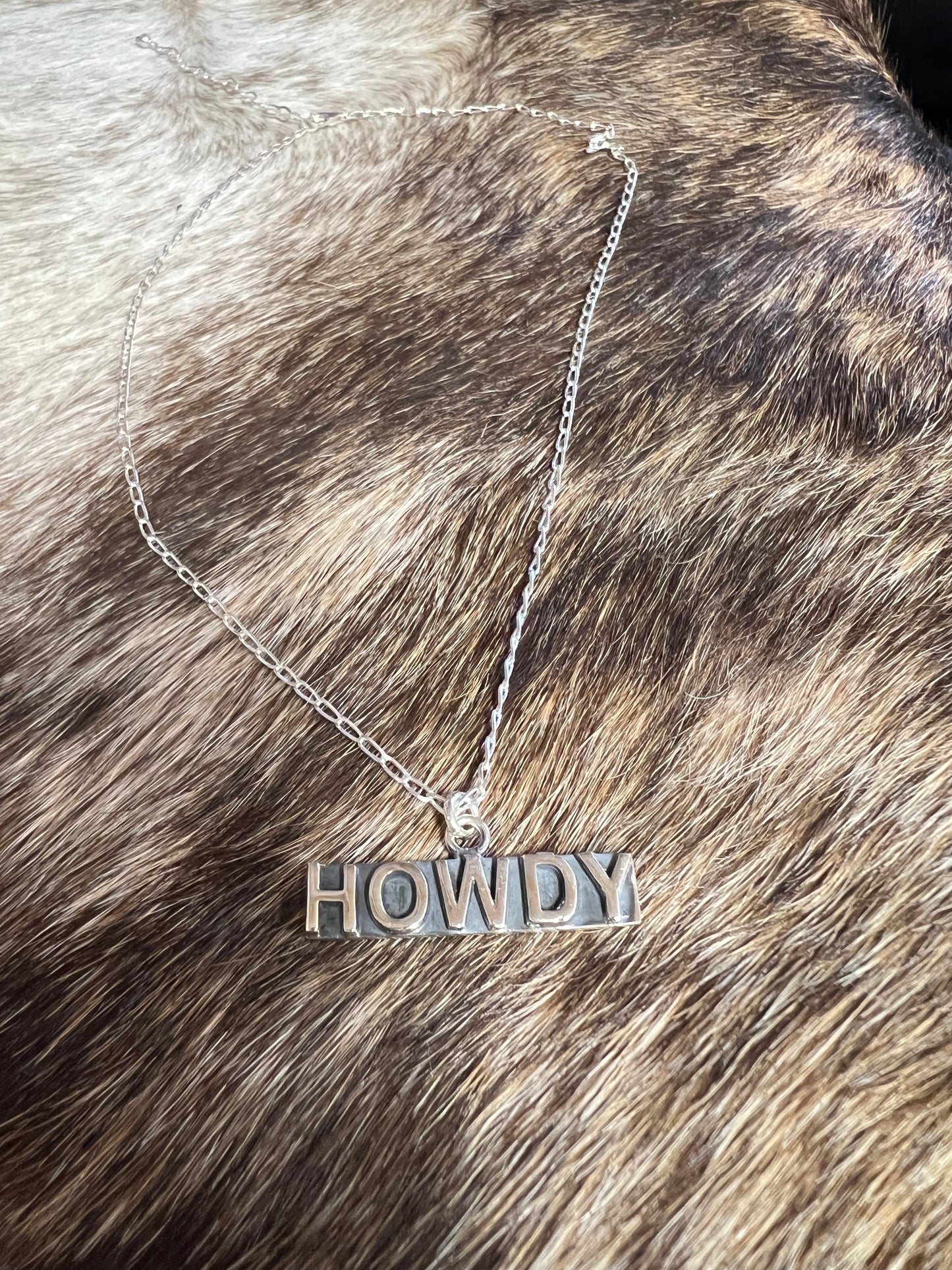 The Howdy Necklace