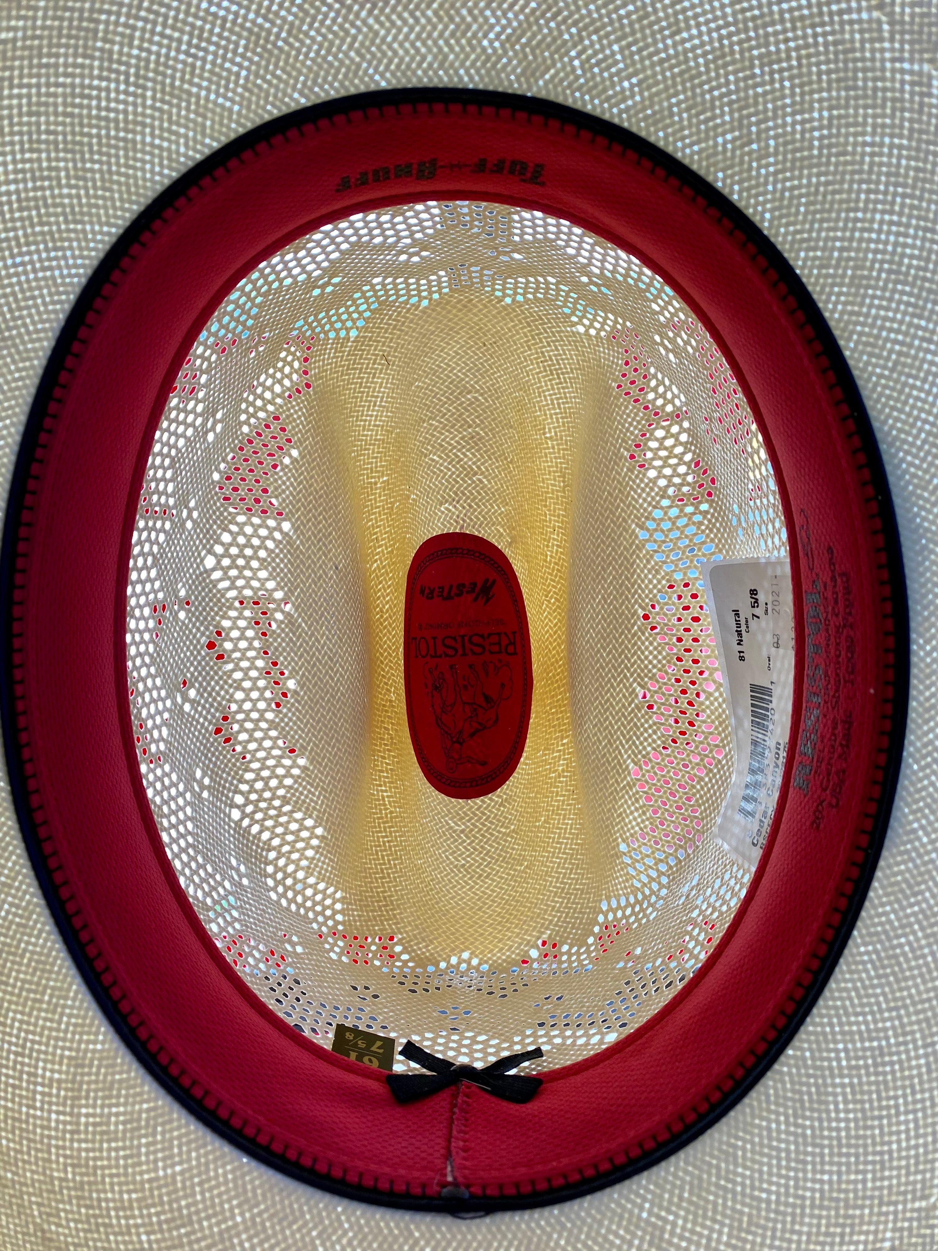 Resistol Cedar Canyon Straw Hat