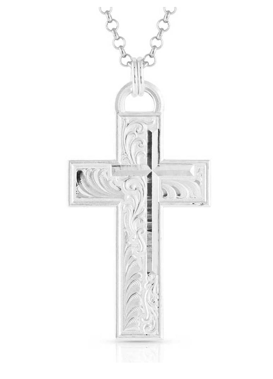 Montana Silversmiths Silver Artistry Faith Necklace
