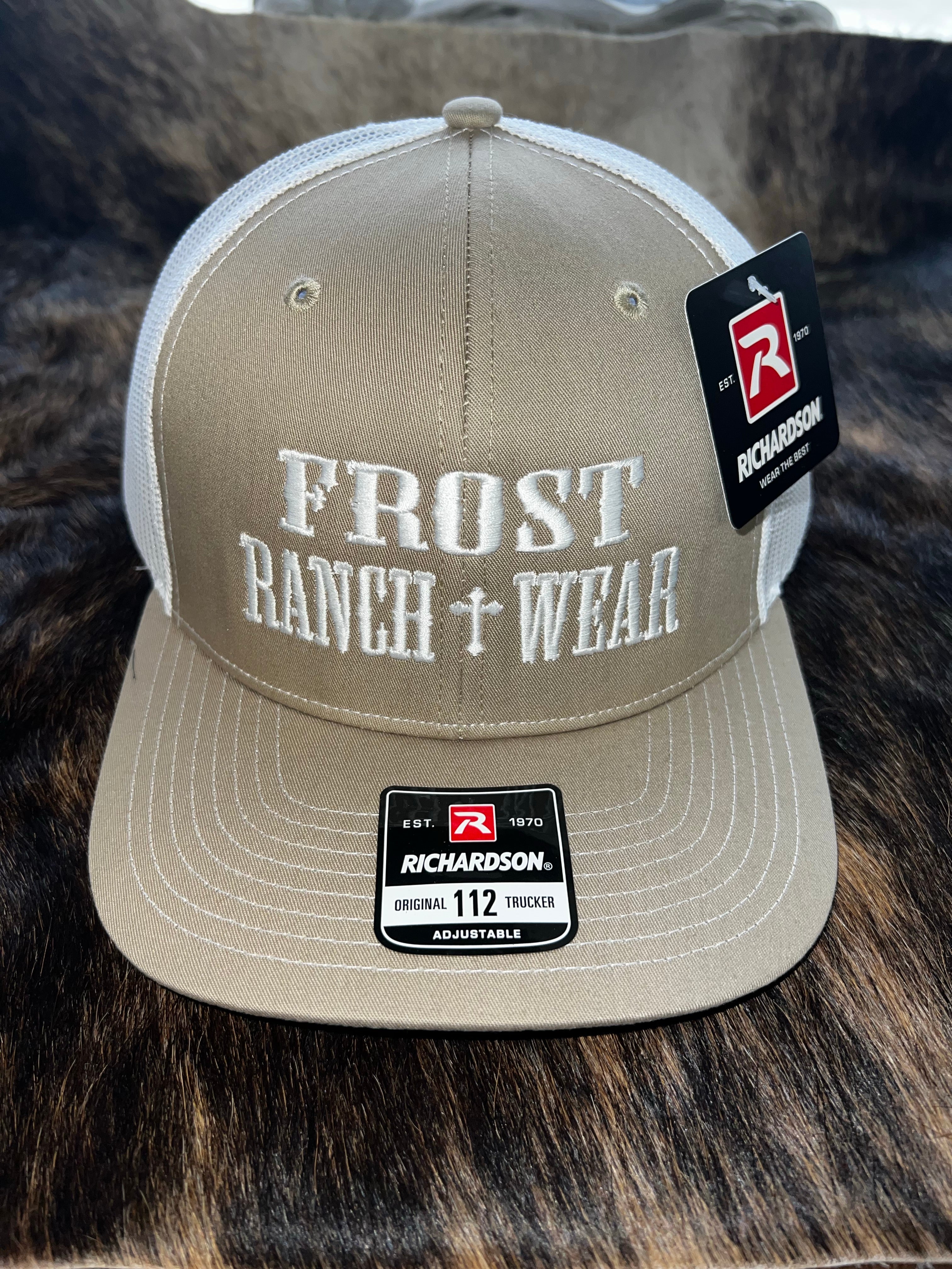 Frost Ranch Wear Embroidery Caps