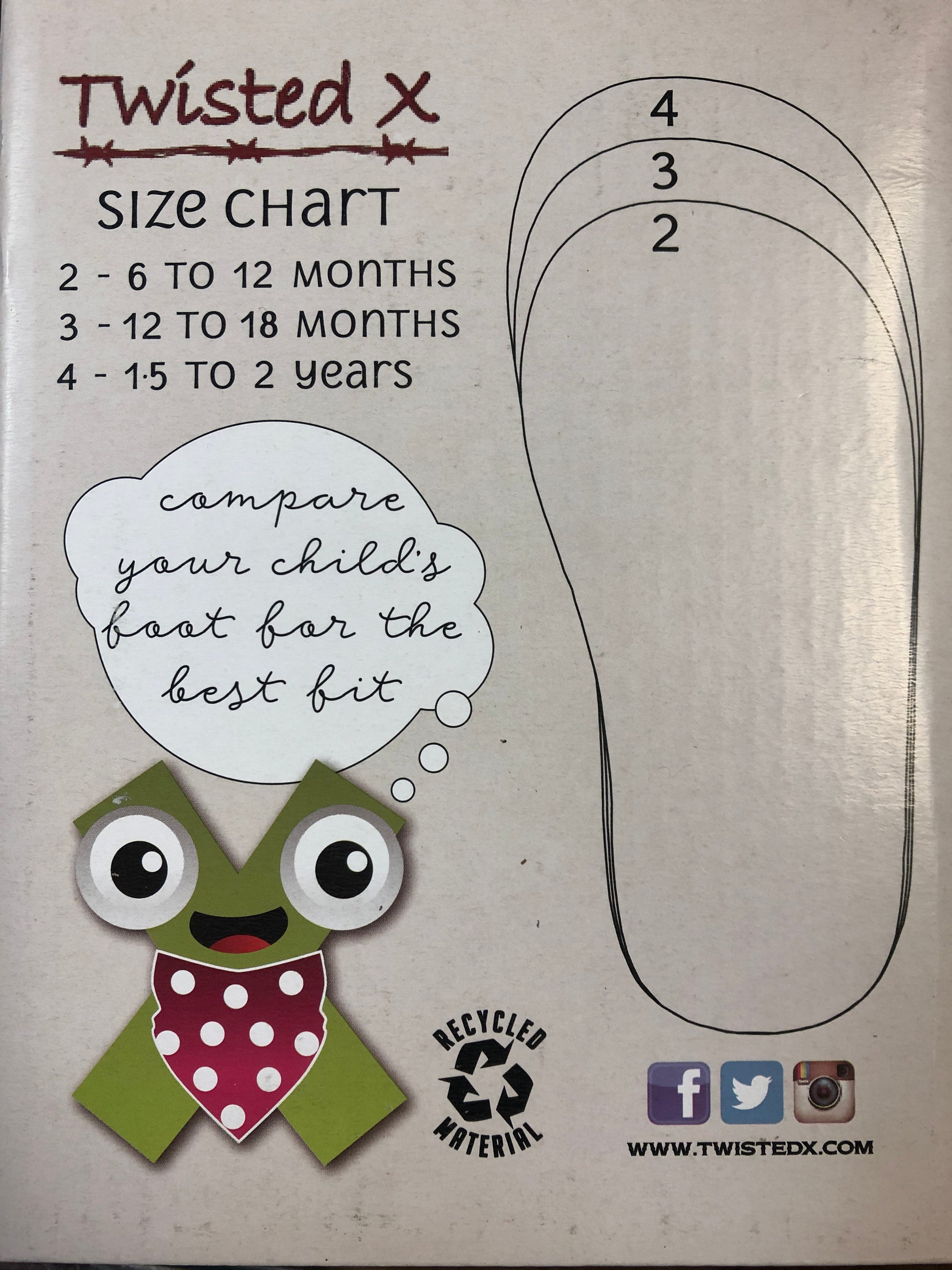 Shoe Size For Infants Infant Driving Shoe Size Infant Twisted X