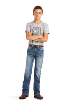 Load image into Gallery viewer, Ariat Boys B4 Relaxed Stretch Longspur Fashion Boot Cut (6856)
