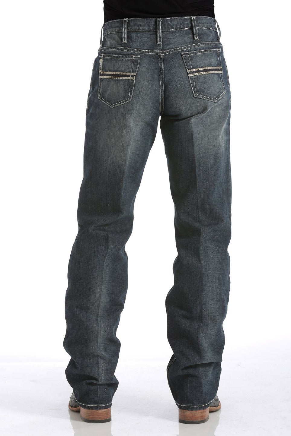 Cinch MEN'S RELAXED FIT WHITE LABEL - DARK STONEWASH (4019)