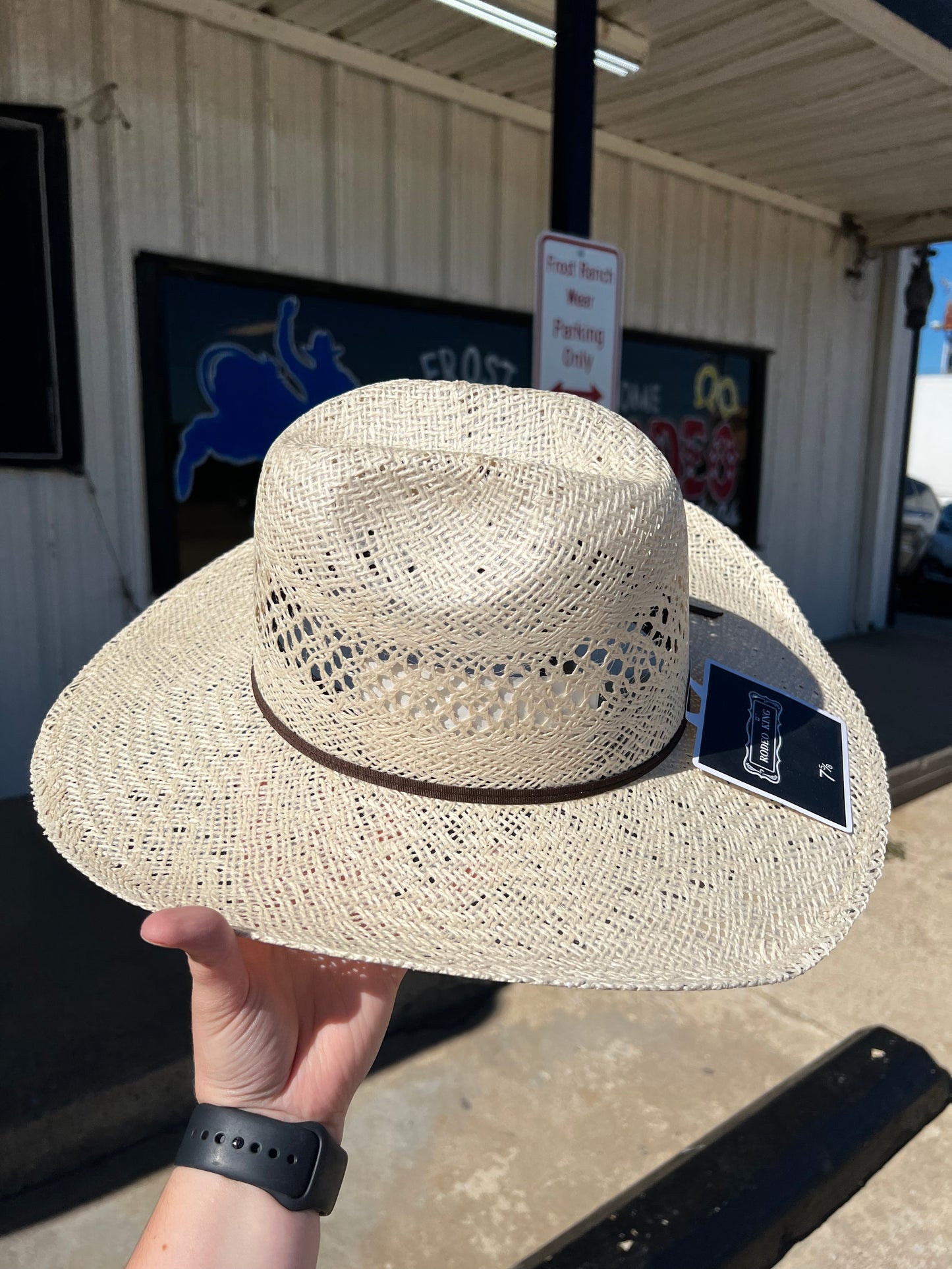 Rodeo King Quenten Jute Straw Hat