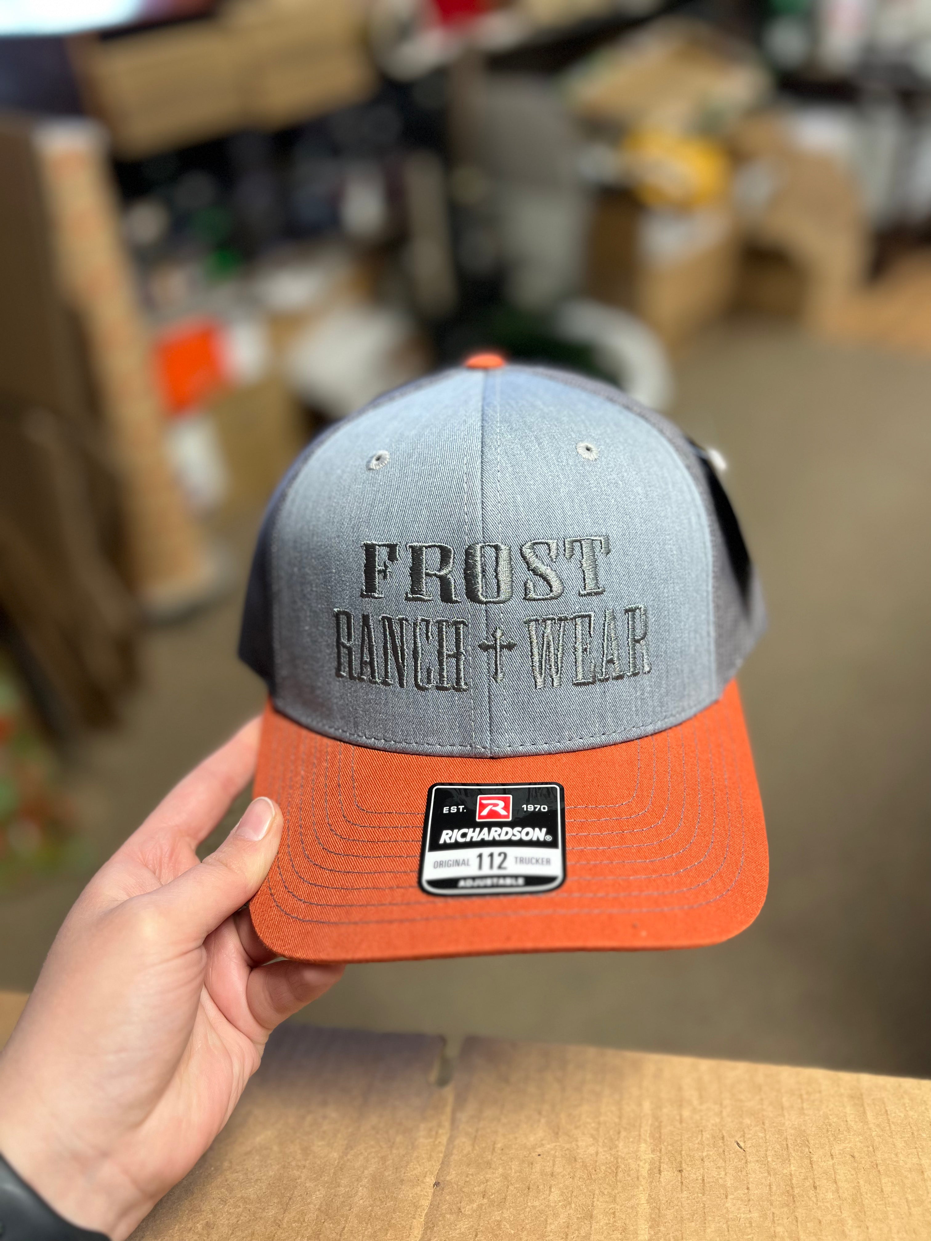 Frost Ranch Wear Embroidery Caps