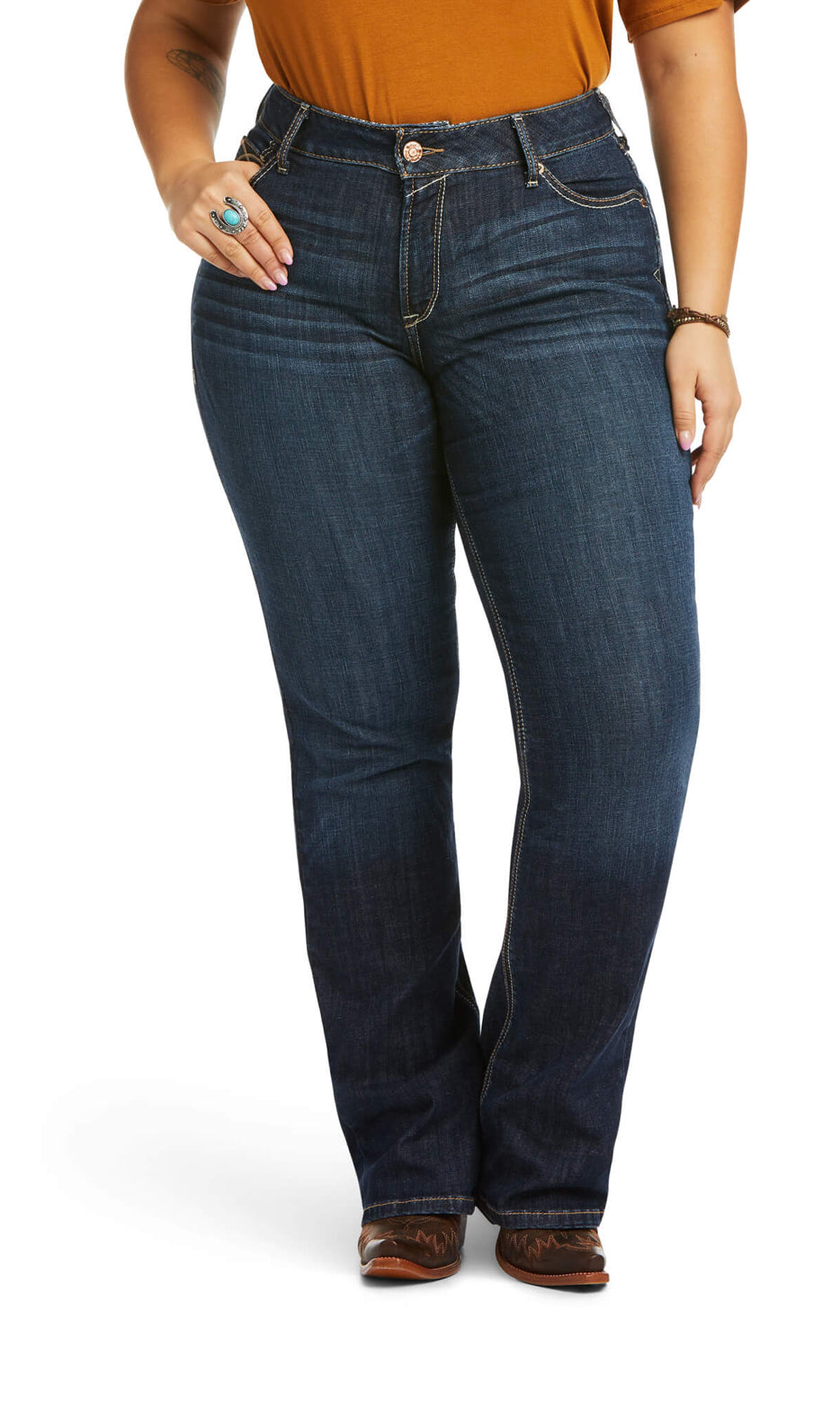 Ariat R.E.A.L. Perfect Rise Kimberly Boot Cut Jean (7684)