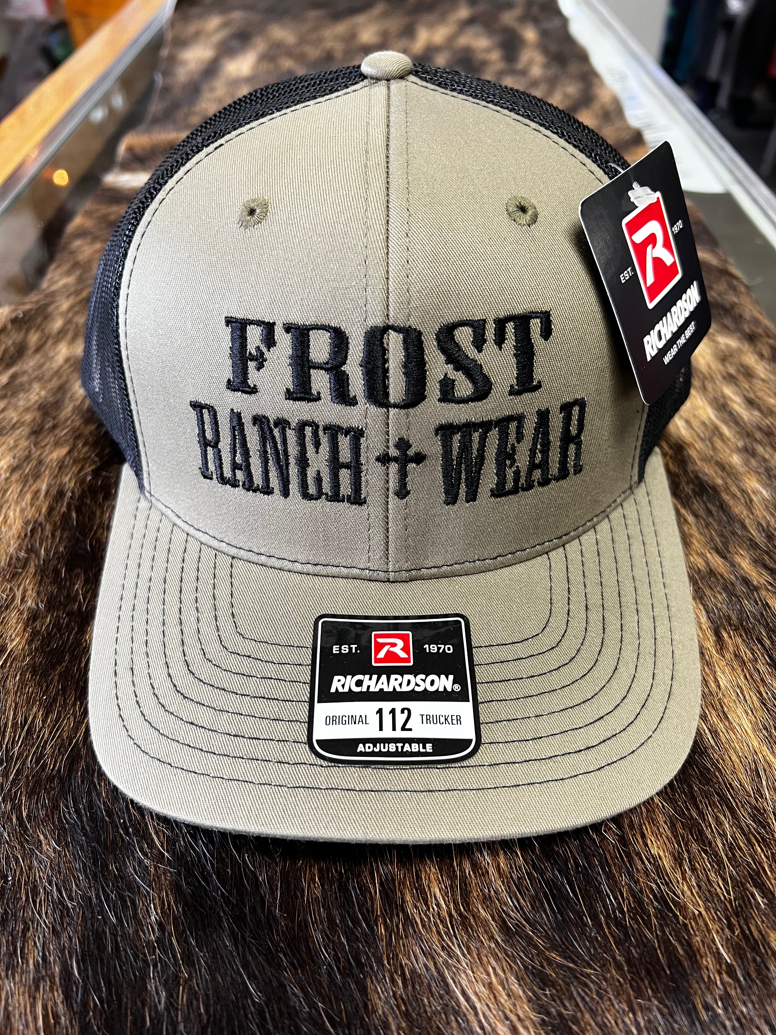 Frost Ranch Wear Embroidery Caps