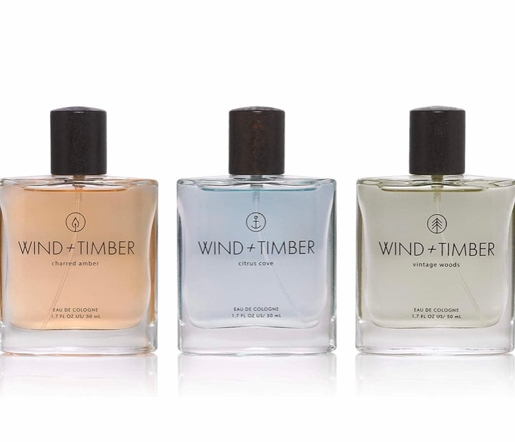 Wind + Timber Cologne ‘Charred Amber’
