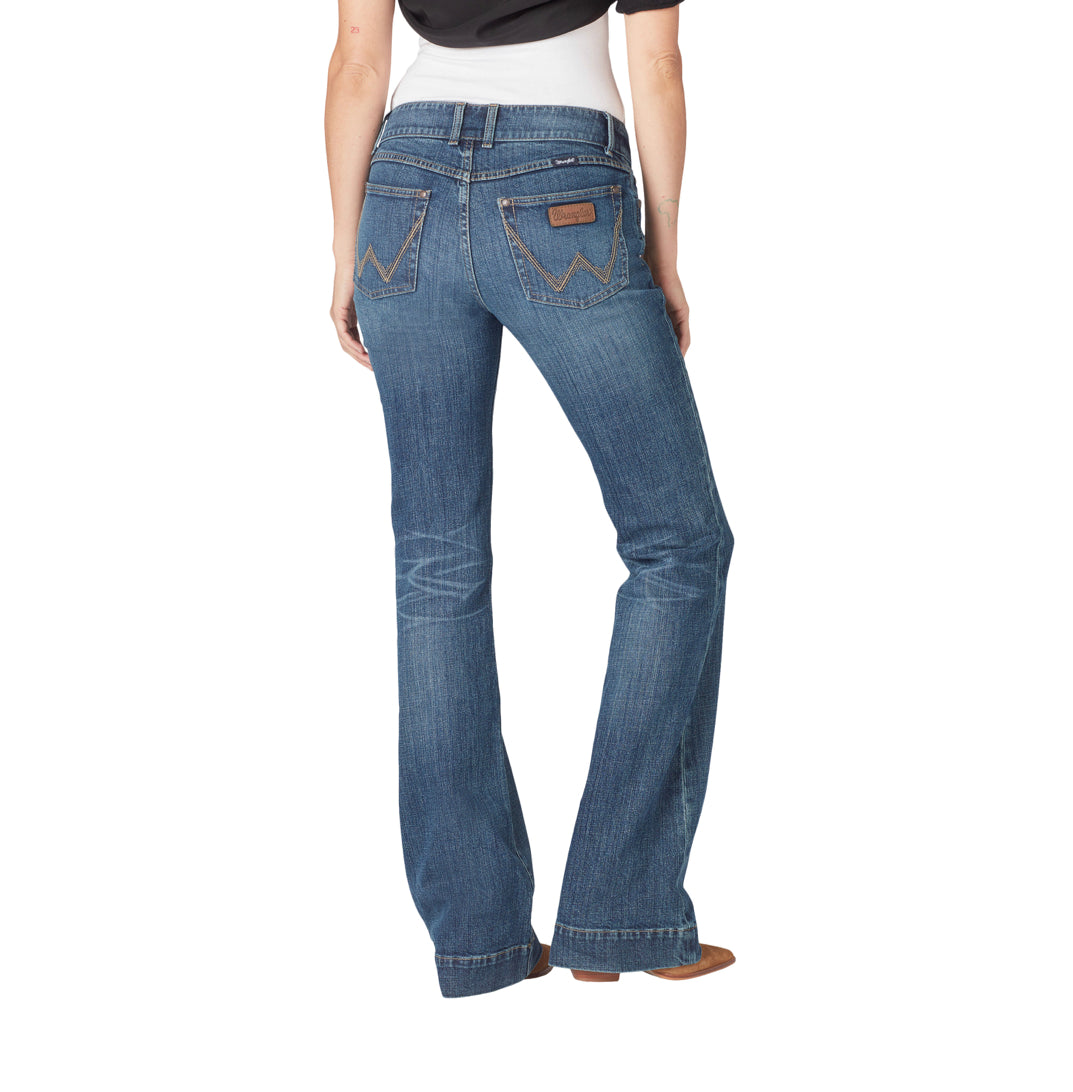 Wrangler® Retro® Mae Trouser Jean - Mid Rise - Devon