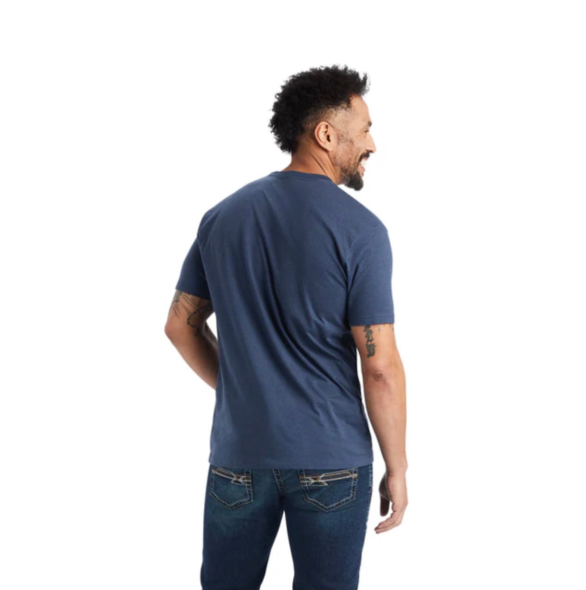 Ariat Navy Heather Type T-Shirt (2638)