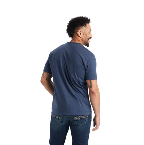 Ariat Navy Heather Type T-Shirt (2638)