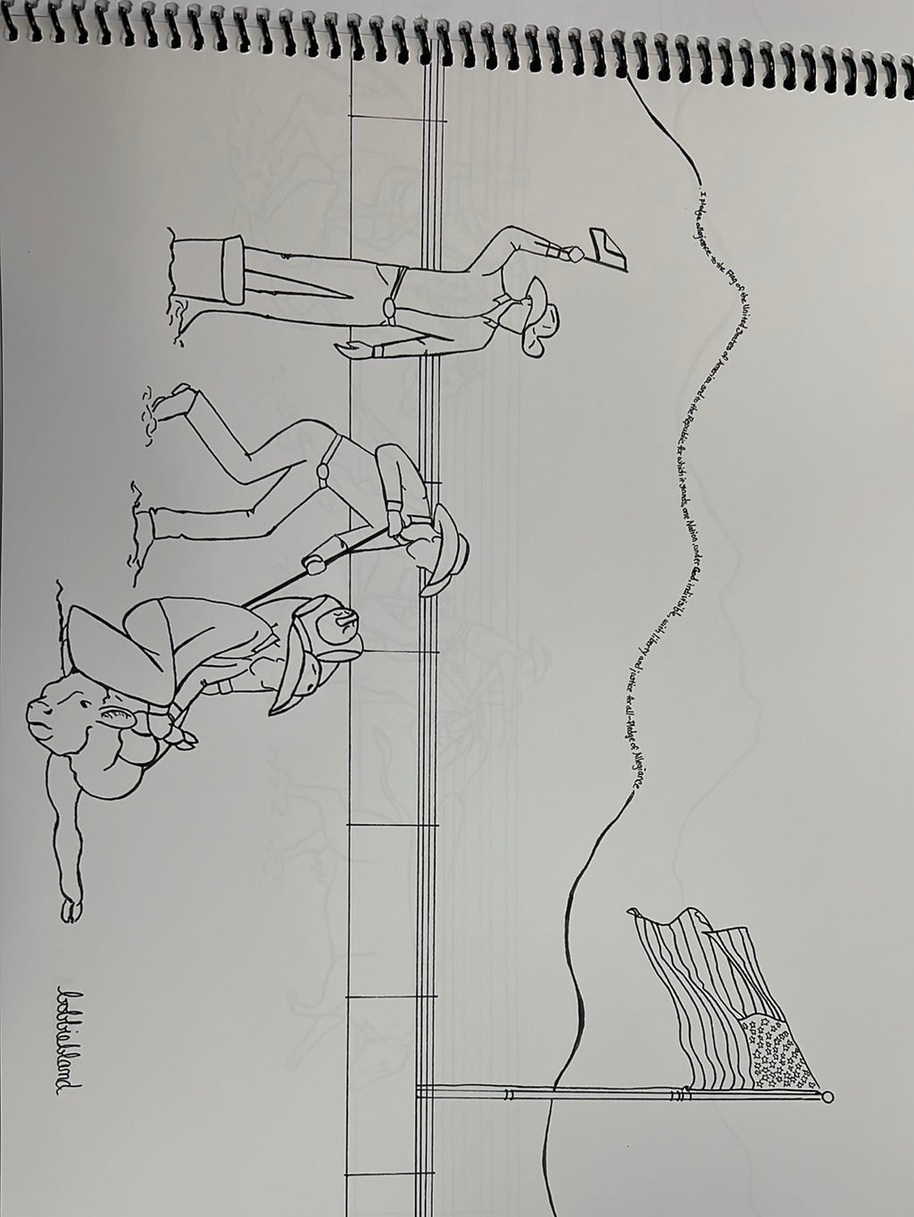 Little Punchers Coloring Book - Ranch Rodeo Edition by Bobbie Bland