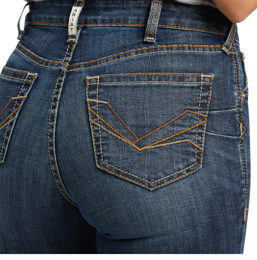 Ariat Women’s R.E.A.L. High Rise Fernanda Boot Cut Jean (0802)