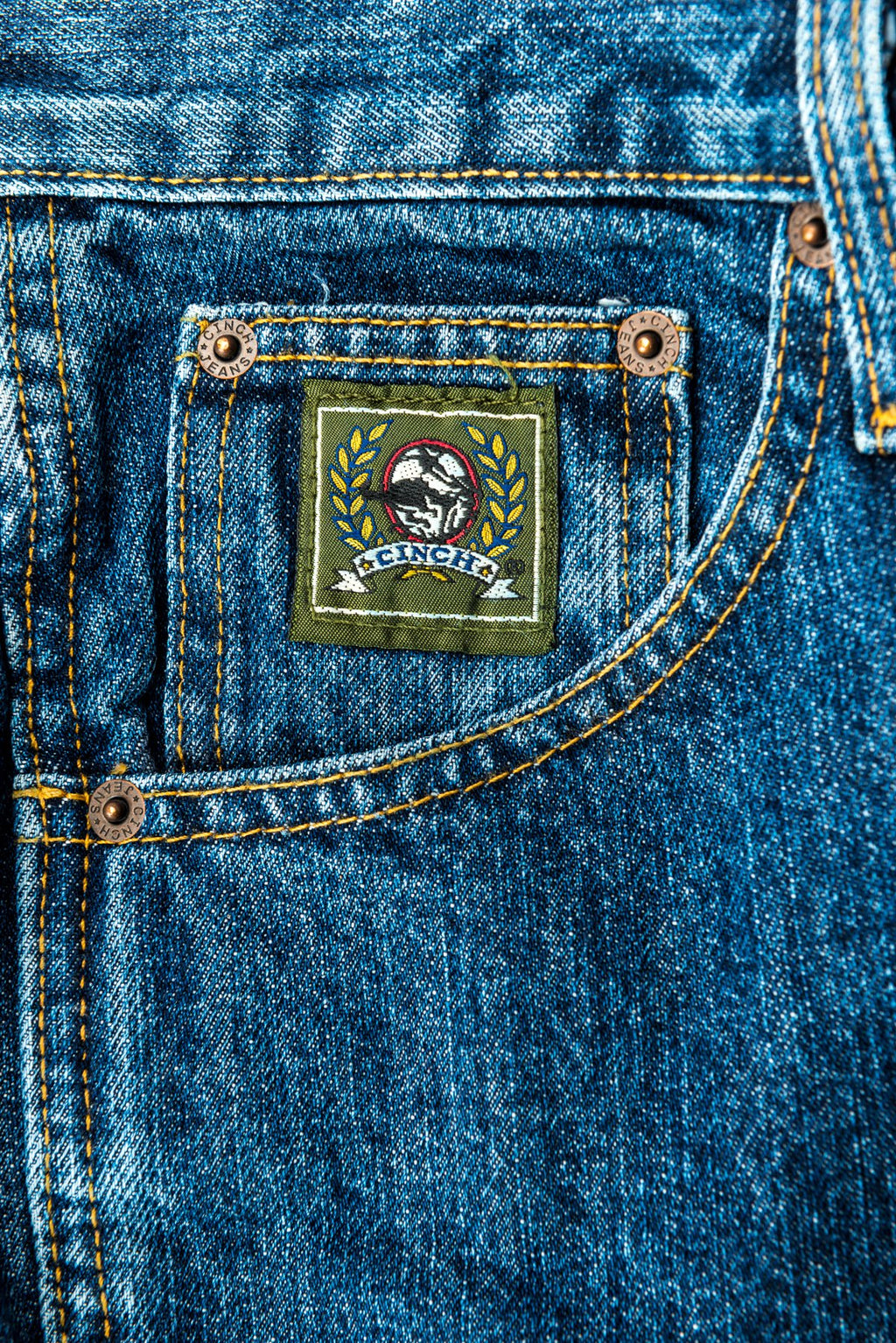 Cinch Men’s Relaxed Fit Green Label Jeans- Dark Wash (0002)