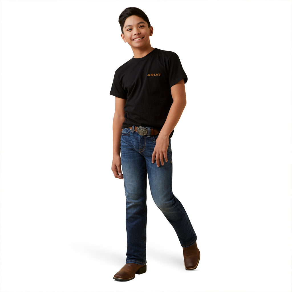 Ariat Boys Boot Stitch Tee