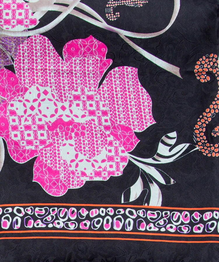 Wyoming Traders Charmeuse Print Wild Rags