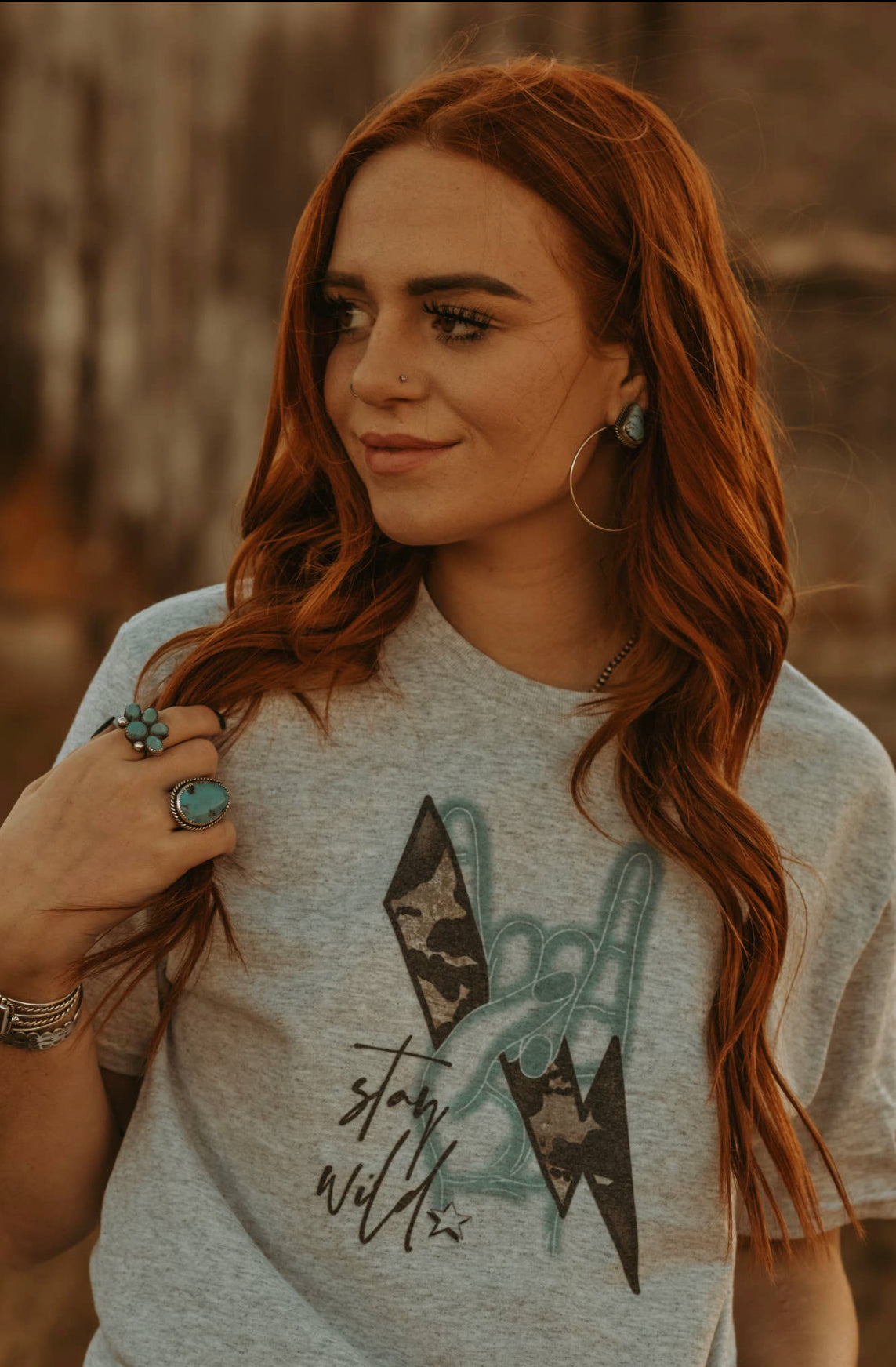 Stay Wild Electric Bolt Tee