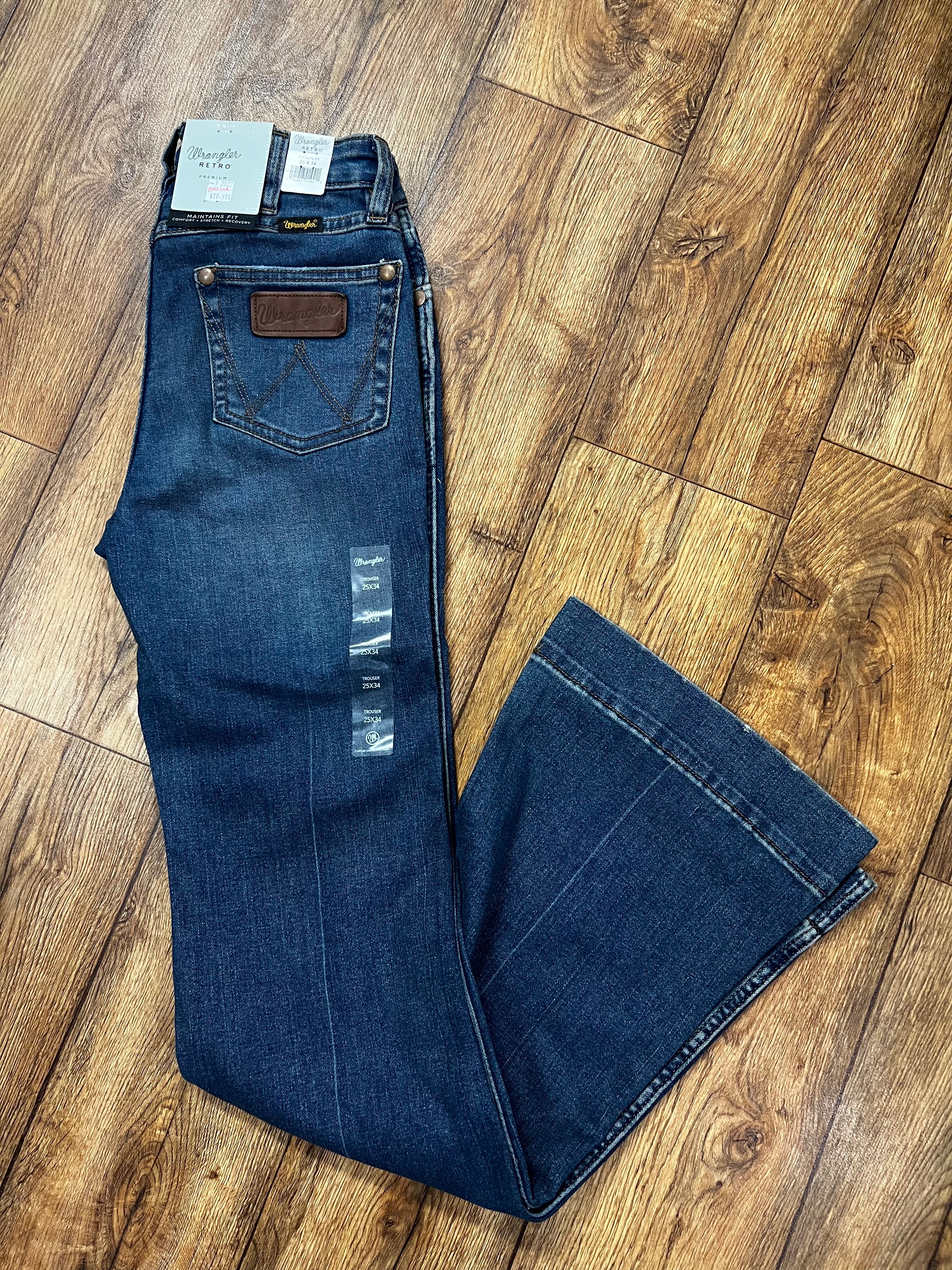 Wrangler® Retro® Premium Trouser Jean - High Rise - Shelby