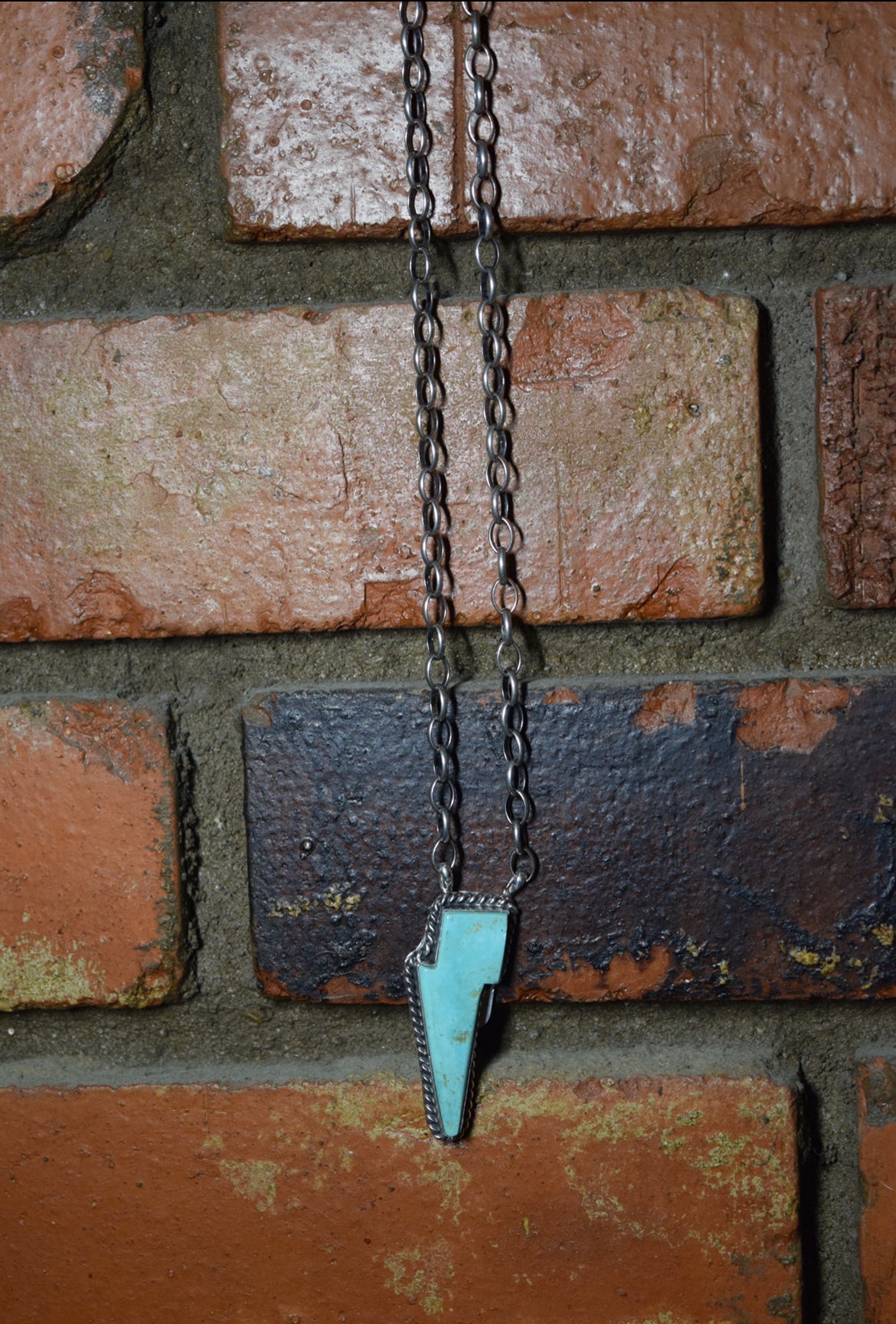 The Blue Lightning Necklace